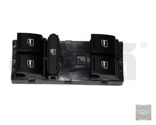 Кнопка склопід. переднего лівий с ЦЗ 1K4959857C (99591047301) для Skoda / VW / Audi / Seat (VAG)