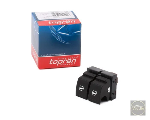 Кнопка склопід. перед. лів. с ЦЗ 1Z0959858 (HP116041) для Skoda / VW / Audi / Seat (VAG)