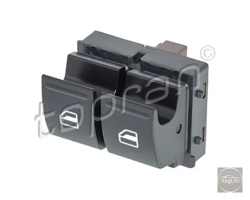 Кнопка склопід. перед. лів. с ЦЗ 1Z0959858 (HP116041) для Skoda / VW / Audi / Seat (VAG)