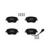 Колодки передні 6Q0698151C (JQ1013324) для Skoda / VW / Audi / Seat (VAG)