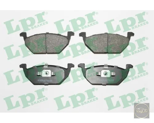Колодки передні 1J0698151J (05P730) для Skoda / VW / Audi / Seat (VAG)