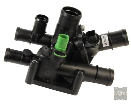 Корпус термостата кришка 07K121121B для Skoda / VW / Audi / Seat (VAG)