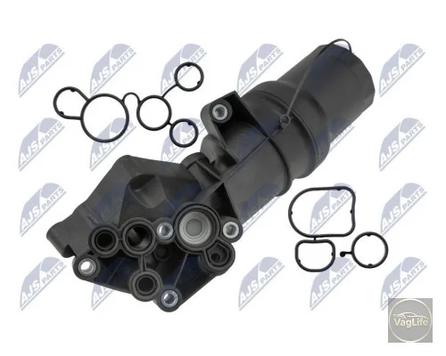 Кронштейн фільтра оливи 07K115397D (CCL-VW-036) для Skoda / VW / Audi / Seat (VAG)