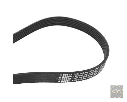 Пас генератора 03D145933AD (1987946064) для Skoda / VW / Audi / Seat (VAG)