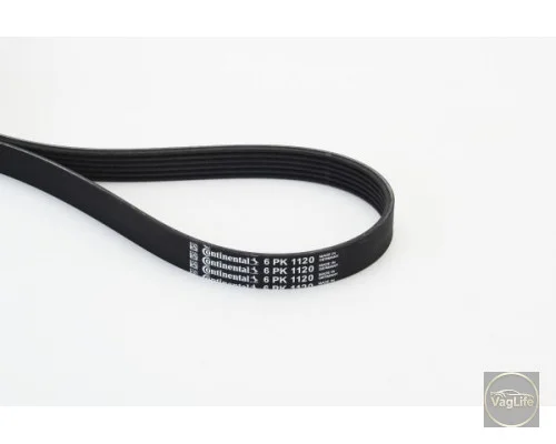 Пас генератора 06A145933D (6PK1120) для Skoda / VW / Audi / Seat (VAG)