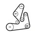 Пас привода помпи 06H121605E (CT1143) для Skoda / VW / Audi / Seat (VAG)