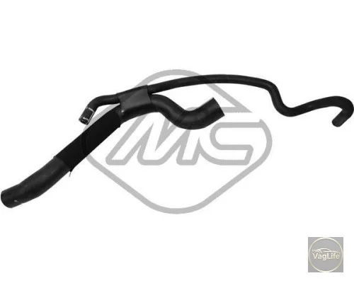 Патрубок водяний пічка-флянец 1K0122447HS для Skoda / VW / Audi / Seat (VAG)