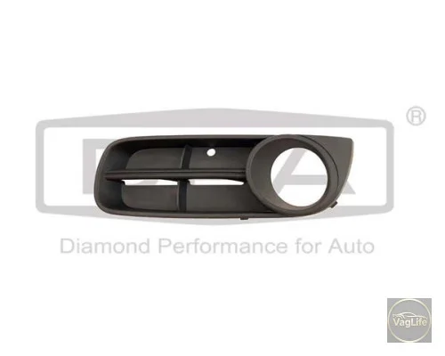 Решітка бампера 5J08536659B9 (88530775202) для Skoda / VW / Audi / Seat (VAG)
