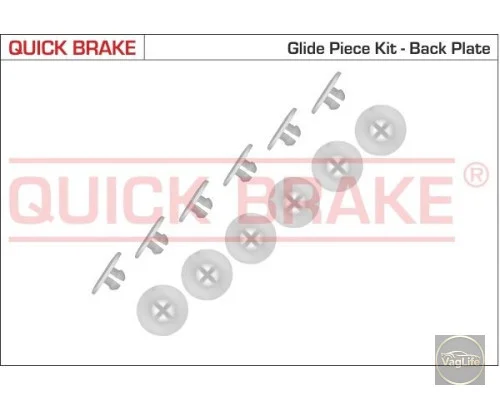 Шайба опорного диска 6N0609589 (6858K) для Skoda / VW / Audi / Seat (VAG)