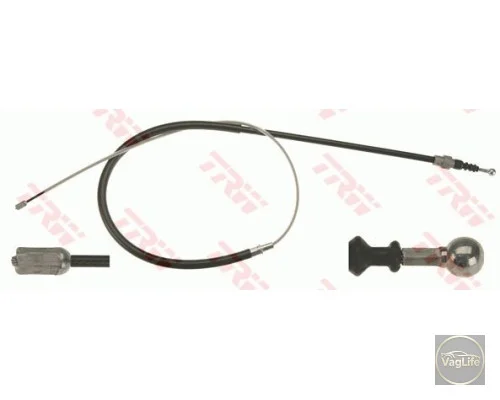 Трос ручного гальма Oct 1K0609721S (GCH273) для Skoda / VW / Audi / Seat (VAG)