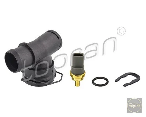 Трубка водяна з'єднувальна 5Q0122291T (HP117497) для Skoda / VW / Audi / Seat (VAG)