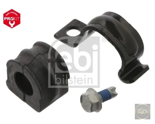 Втулка стабілізатора передній 1J0411314R (FE27304) для Skoda / VW / Audi / Seat (VAG)