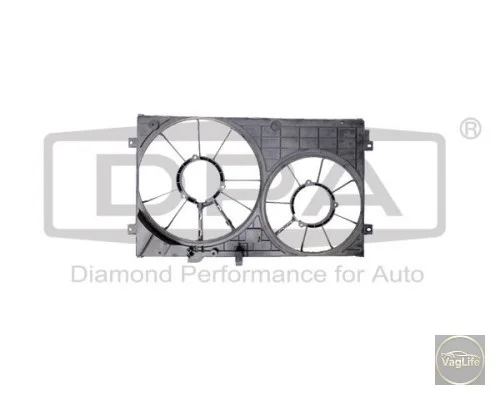 Дифузор вентилятора 1K0121207BB9B9 (11210797602) для Skoda / VW / Audi / Seat (VAG)
