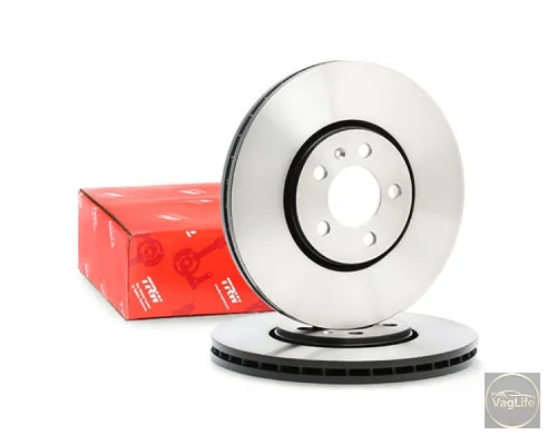 Диск гальмівний передній 6R0615301A (DF4027) для Skoda / VW / Audi / Seat (VAG)