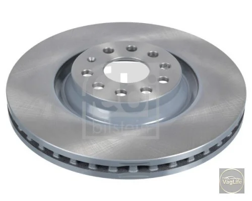 Диск гальмівний передній 5Q0615301G (39129) для Skoda / VW / Audi / Seat (VAG)