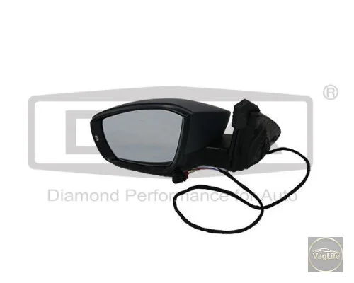 Дзеркало зовнішнє 5E1857507N (88571785302) для Skoda / VW / Audi / Seat (VAG)