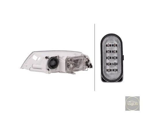 Фара 1Z1941018P для Skoda / VW / Audi / Seat (VAG)
