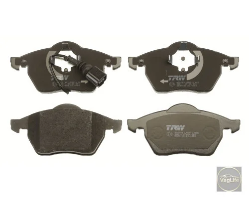 Колодки передні 1J0698151M (GDB1403) для Skoda / VW / Audi / Seat (VAG)