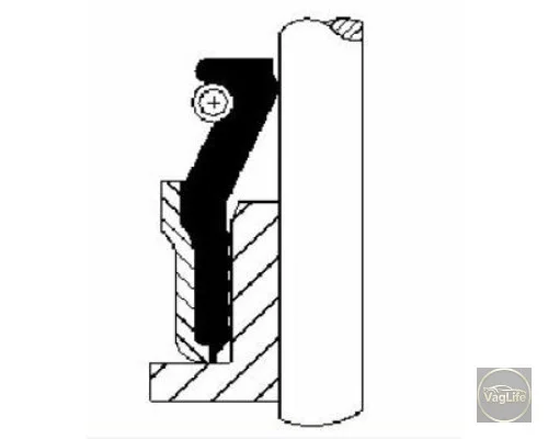Сальник клапана 04E109675 (CO12015599) для Skoda / VW / Audi / Seat (VAG)