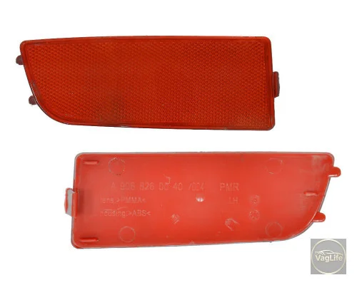 Свiтловiдбивач бампера задній 2E0945105A для Skoda / VW / Audi / Seat (VAG)