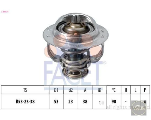 Термостат САМ 06K121113G (7.8957) для Skoda / VW / Audi / Seat (VAG)