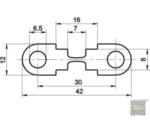 Запобіжник N10424904 для Skoda / VW / Audi / Seat (VAG)