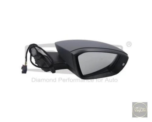 Дзеркало зовнішнє 5E1857508N (88571785402) для Skoda / VW / Audi / Seat (VAG)