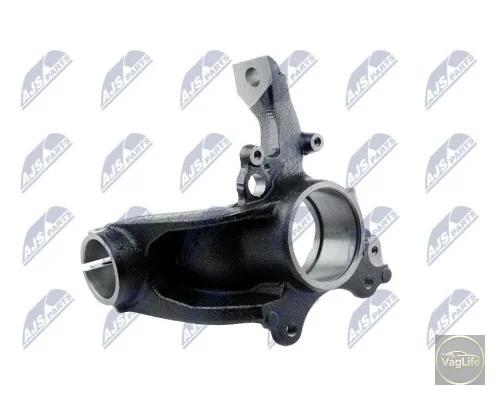Кулак поворотний 1J0407255AH (ZZP-AU-012) для Skoda / VW / Audi / Seat (VAG)