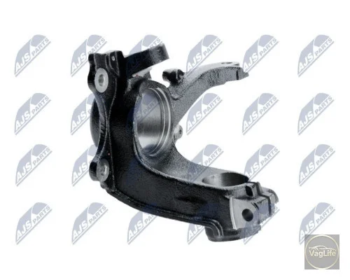 Кулак поворотний 1J0407255AH (ZZP-AU-012) для Skoda / VW / Audi / Seat (VAG)