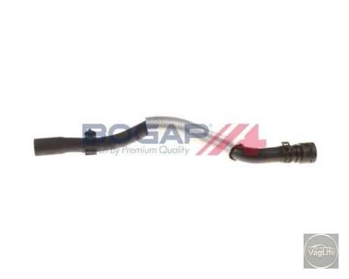 Патрубок водяний пічка-ниж 1K0122073FR для Skoda / VW / Audi / Seat (VAG)