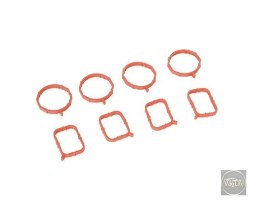 Прокладка коллектора впуск. низ верх комплект 8шт 03L129717J (EL297580) для Skoda / VW / Audi / Seat (VAG)