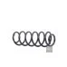 Пружина задня 1J0511115BR (CS2492R) для Skoda / VW / Audi / Seat (VAG)