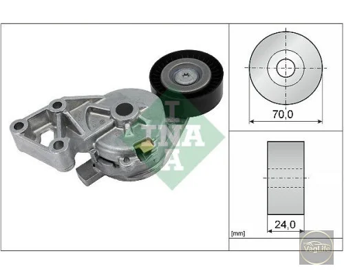 Ролик паса ген. натяжний 038903315AE (534013230) для Skoda / VW / Audi / Seat (VAG)