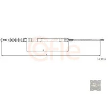 Трос ручного гальма Oct A5 Cofle AT
