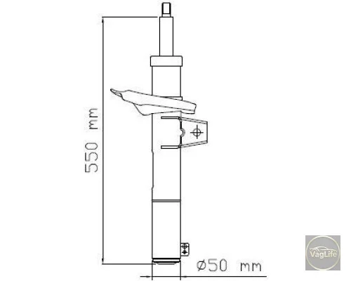 Амортизатор передній 5Q0413023FJ (3348039) для Skoda / VW / Audi / Seat (VAG)