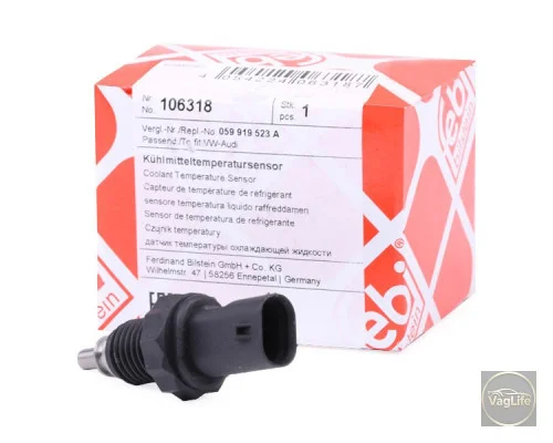 Датчик температури оливи 04L919824C (FE106318) для Skoda / VW / Audi / Seat (VAG)