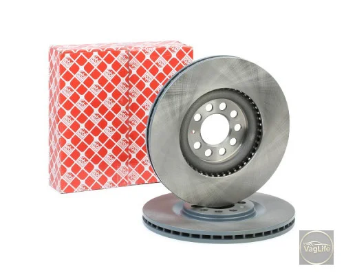 Диск гальмівний передній 8N0615301A (FE19096) для Skoda / VW / Audi / Seat (VAG)