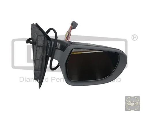 Дзеркало зовнішнє 3T1857507BK (88570847802) для Skoda / VW / Audi / Seat (VAG)