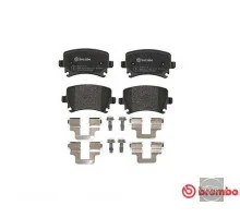 Колодки задні Octavia A5 / Superb II Brembo + пластини