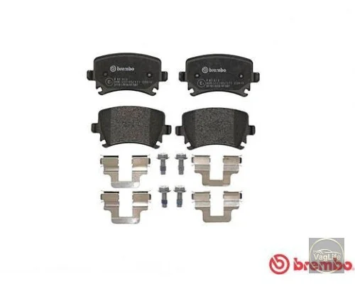 Колодки задні 4F0698451D (P85073) для Skoda / VW / Audi / Seat (VAG)