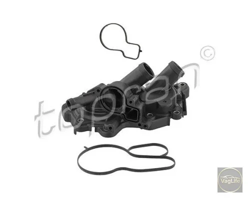 Корпус термостата-помпа 04E121116C (HP638758) для Skoda / VW / Audi / Seat (VAG)