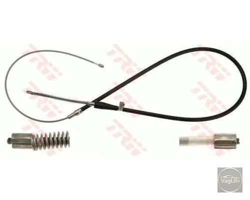 Трос ручного гальма 6Q0609721N (GCH2649) для Skoda / VW / Audi / Seat (VAG)