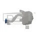 Бачок омивача 5G0955453J (99551802402) для Skoda / VW / Audi / Seat (VAG)