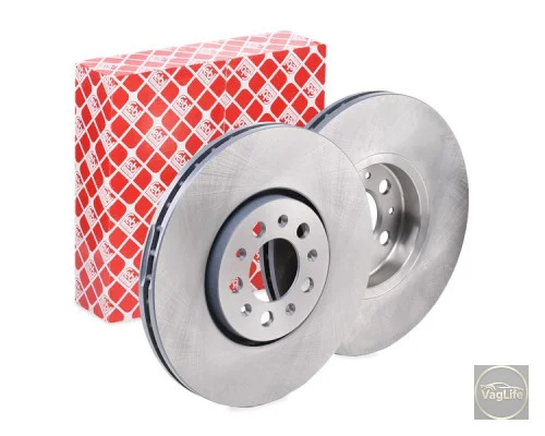 Диск гальмівний передній 6R0615301A (FE19370) для Skoda / VW / Audi / Seat (VAG)