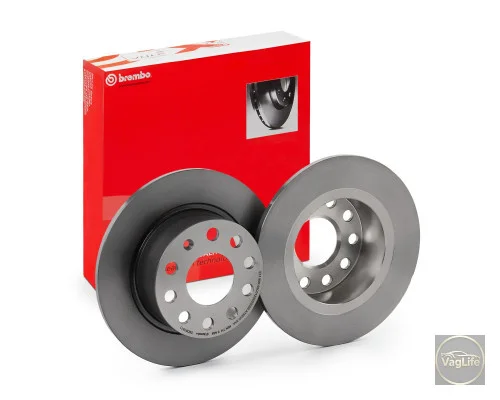 Диск гальмівний задній 5Q0615601C (08.D616.11) для Skoda / VW / Audi / Seat (VAG)