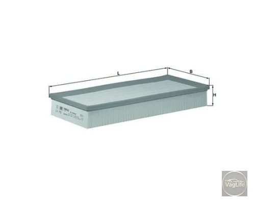 Фільтр повітря двигуна 7L0129620 (LX792) для Skoda / VW / Audi / Seat (VAG)