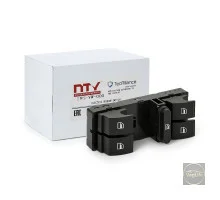 Кнопка склопідіймача передній лівий ЦЗ VW B6/B7/Polo/Golf V/ VI (4 кнопки) NTY
