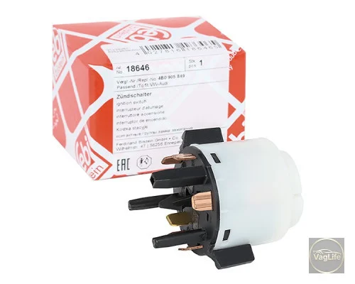 Контактна група замку запалюв 4B0905849 (18646) для Skoda / VW / Audi / Seat (VAG)