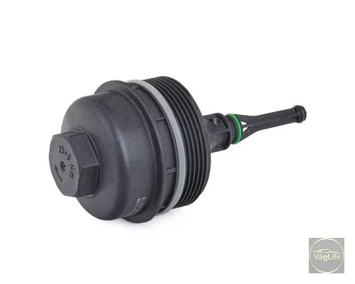 Кришка корпуса фільтра оливи 03D115433B (11151773001) для Skoda / VW / Audi / Seat (VAG)