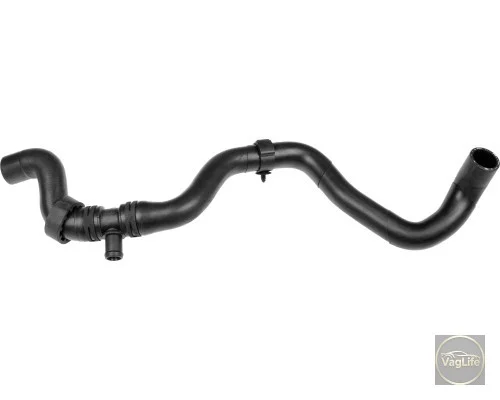 Патрубок водяний радiатора нижній 6Q0122051CK (05-4162) для Skoda / VW / Audi / Seat (VAG)